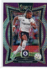 Adama Traore 2024-25 Panini Prizm Premier League Purple Mojo #25