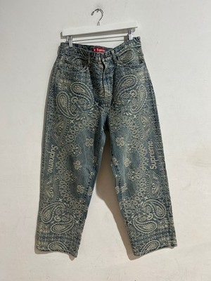 パンツ 32 Supreme Bandana Jacquard Baggy Jean s-l400.jpg