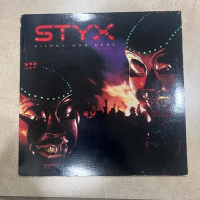 Styx Kilroy Was Here 12'' Vinyl Record LP 1983 A&M SP 3734