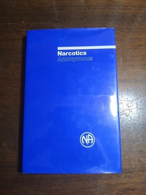 Narcotics Anonymous NA Fifth Edition 1988 Blue Hardcover Book Dust Jacket HCDJ
