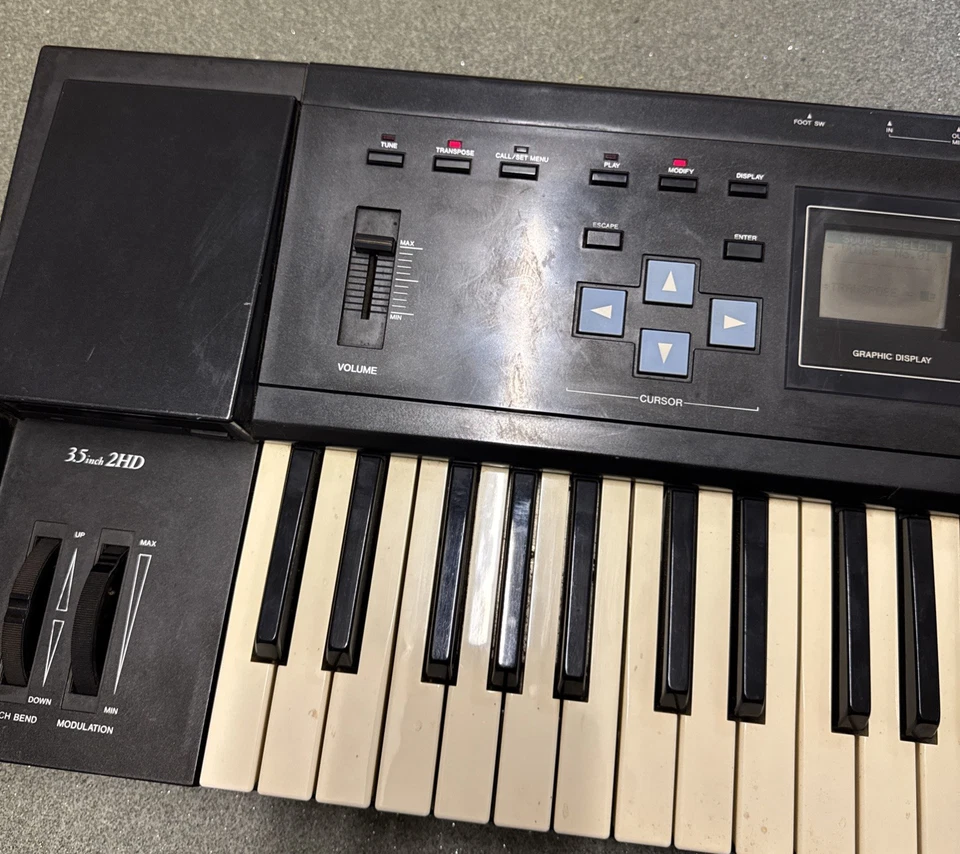 Casio FZ-1 Digital Sampling Synthesizer ( Untested part use only) - Image 3 of 4