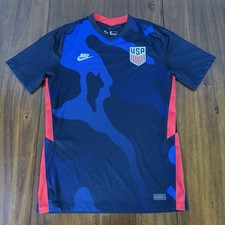 USMNT Nike Dri Fit Soccer Warm Up Jersey Size Small 2021