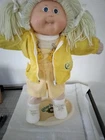 Vintage 5 Piece Cabbage Patch Outfit-Jacket, Coveralls,Shirt,Socks,& Shoes Cute!