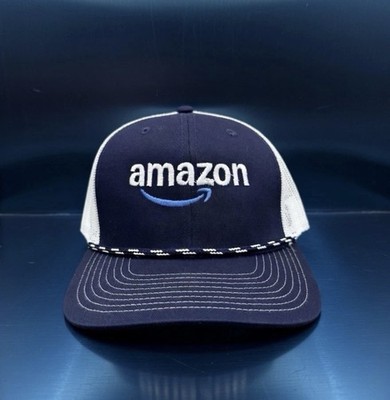 ''Amazon'' Logo Blue Snapback Trucker Style Hat Cap - by The Game - NEW With Tags!
