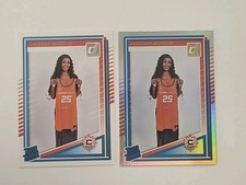 2025 Donruss WNBA 99 Aneesah Morrow Silver Holo (RC) + Base - Sun