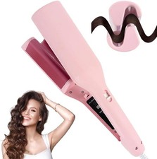 Piastra Onde Larghe, 32Mm Piastra Onde per Capelli, Piastra per Capelli Mossi Co