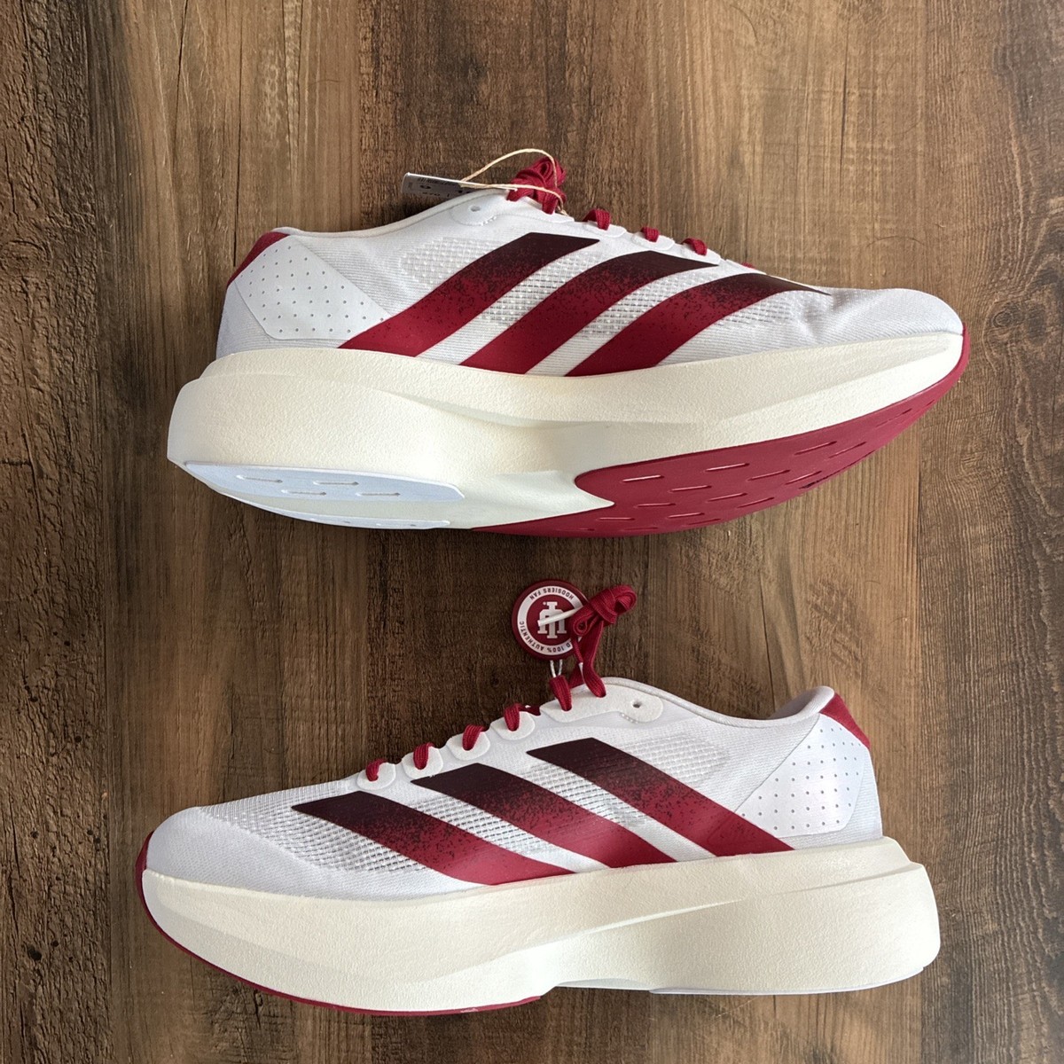 Adidas Adizero EVO SL Running Shoes Men 11.5 Indiana‎ Hoosiers JQ4576 New adidas Adizero Evo SL Indiana - JQ4576 Raffles & Where to Buy main image 3