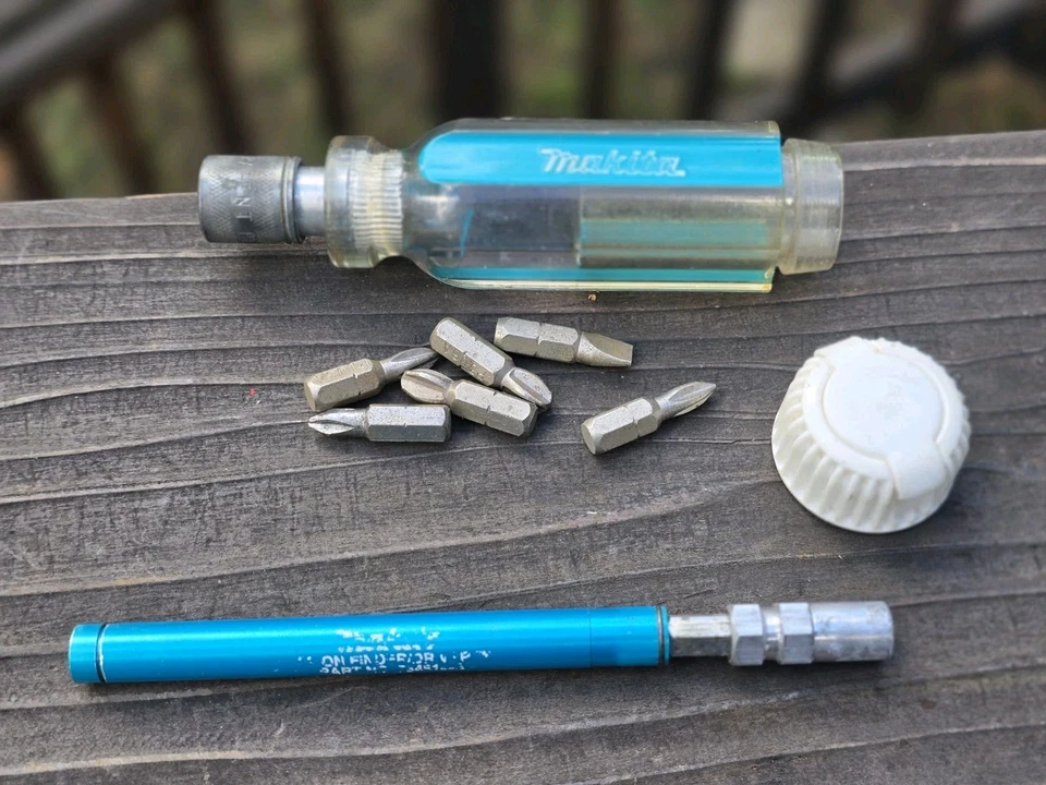 Vintage Makita Socket & Quad-Driver Handle And Extension Bit Holder - Image 2 of 4