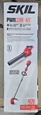 SKIL PWR CORE 40 40-volt Cordless Battery String Trimmer Leaf Blower Combo Kit