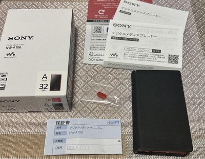 WALKMAN　NW-A106 Sony Walkman Nw-A106 Hi-Res Digital Music Player Portable