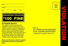10 Pack Fake Parking Tickets Prank Novelty Citations