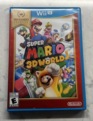 Nintendo Selects: Super Mario 3D World (Nintendo Wii U, 2016) TESTED