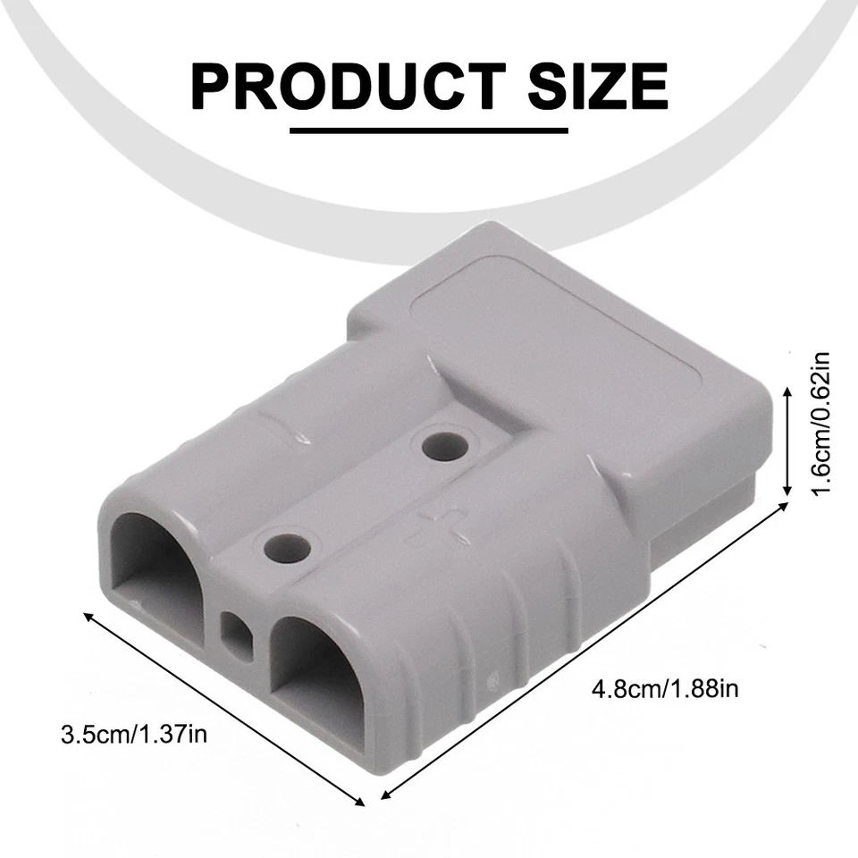 For 50/120A Power Connector Forklift High Quality 1PCS 600V Cable Conduit - Image 4 of 4