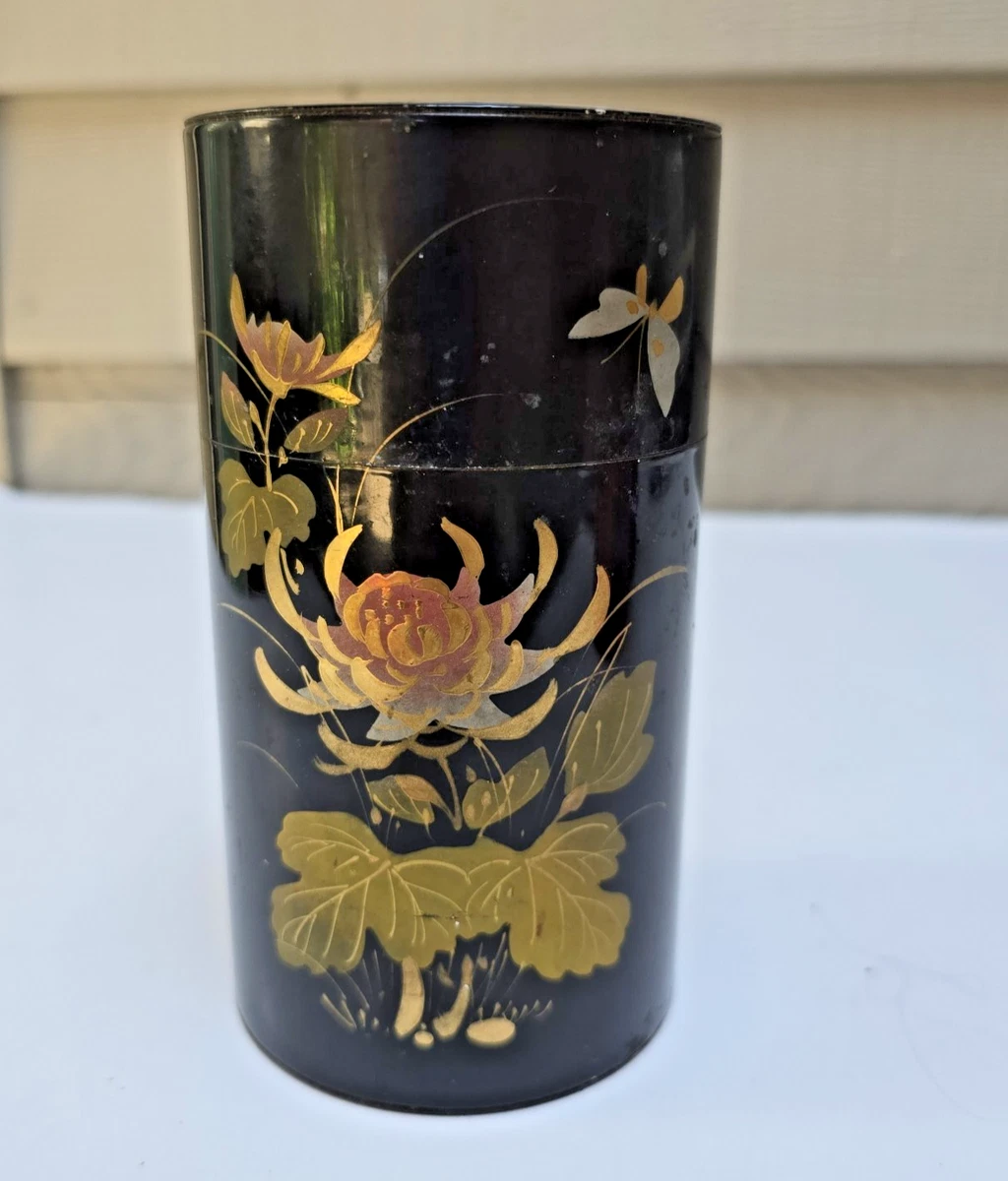 古董日本茶叶罐| eBay