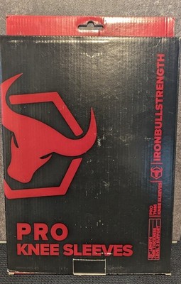 Iron Bull Strength 7mm Knee Sleeves for Weightlifting & Powerlifting MEDIUM