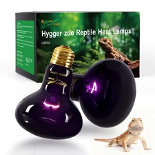 Reptile Heat Lamp, 100W Heat Lamp Bulbs Reptile Night Heat Bulb Basking Spot ...