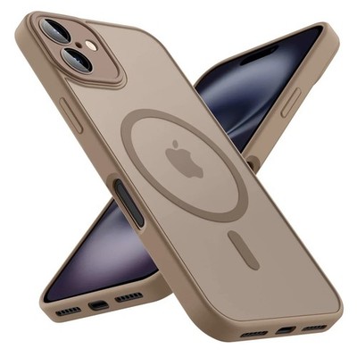 MagSafe Case Luxury Frosted Shockproof Cover für iPhone 17 16 15 14 13 12 11 Pro