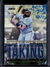 2025 Stadium Club Vladimir Guerrero Jr. Yours For The Taking Gold Foil #/50
