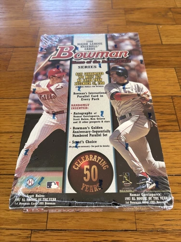 1998 BOWMAN MLB BASEBALL SERIES 1 FACTORY SEALED BOX OF 24 PACKS