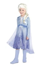 NEW Disney Frozen 2 Elsa Costume Halloween Girls Kids Size Medium 8-10