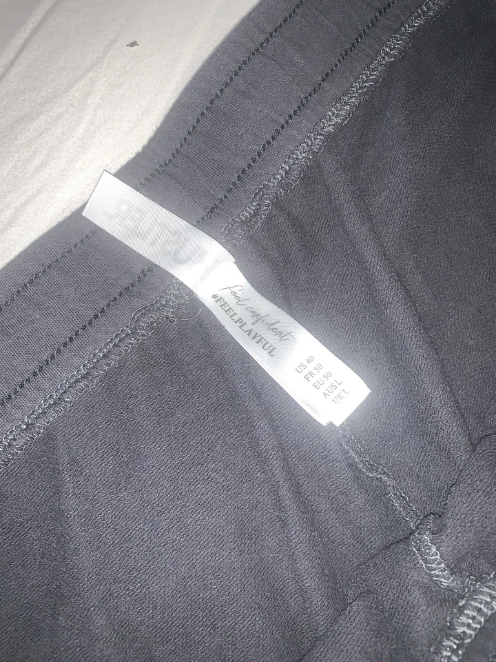 Hustler 侧条纹慢跑裤 40 码 灰色 — 第 4/4 张图片