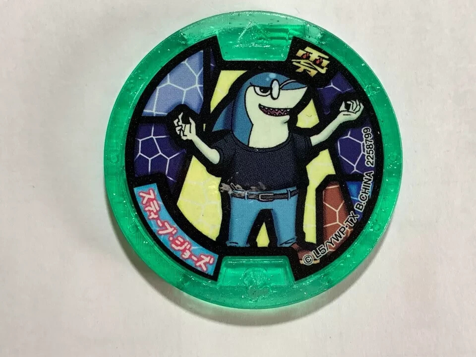 Steve Jaws YoKai Watch Medals Yo-kai anime toy JAPAN Bandai