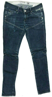 Jean G-Star Raw Pour Femme - Modèle Elwood 07 Narrow - Taille FR 40 (W31 L32) - Bleu - Très Bon état