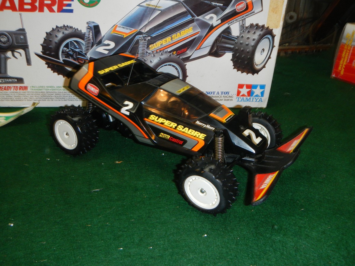 Tamiya 1/10 radio control Super Sabre off road racer Quick