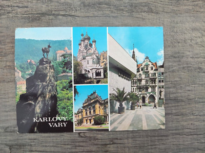 Für Liebhaber und Sammler: Postkarte von Karlovy Vary