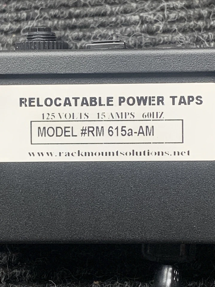 New Rackmount Solutions RM615a-AM 6 Outlet  Power Distribution Unit  - Image 4 of 4