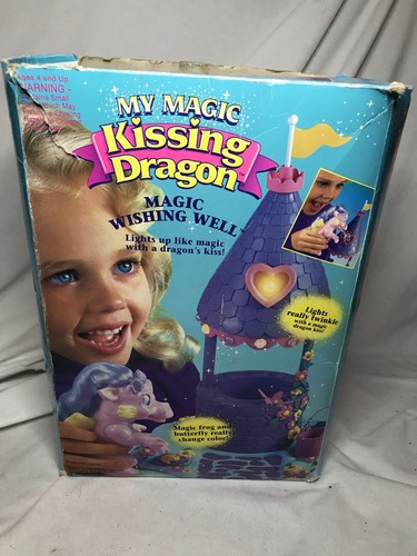 De colección My Magic Kissing Dragon Magic Wishing Well Incompleto con caja - Imagen 6 de 8