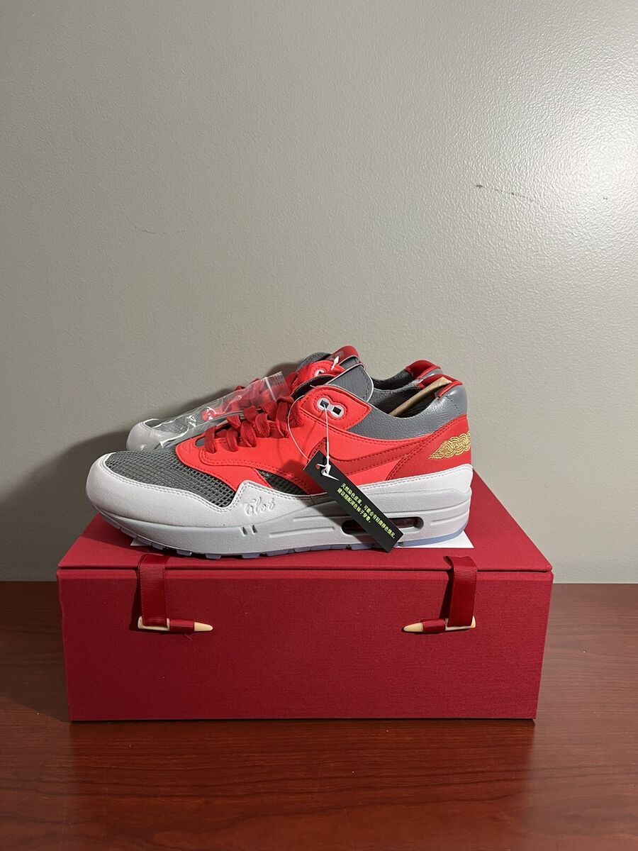 Nike Air Max 1 Clot Kiss of Death Solar Red 9.5 DD1870-600 Nike Air Max 1 Clot Kiss of Death Solar Red 9.5 DD1870-600