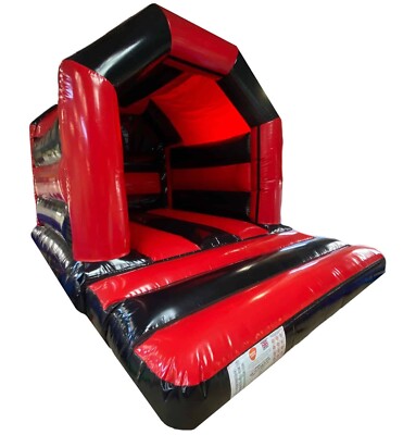 Premier Inflate Let's Rave Commercial 15x11ft Glossy Red & Black - Premier Inflate | eBay UK