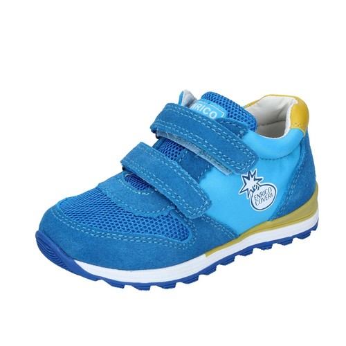 ENRICO COVERI 016660 Lea Kid Scarpe da Ginnastica Bimba Lacci Elastici  Bianco Mu EUR 31,99 - PicClick IT