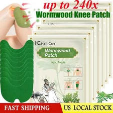 240Pcs Knee Plaster Sticker Wormwood Extract Knee Pain Relief Patches Joint Ache