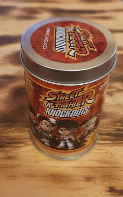 Street Fighter Lil Knockouts RYU Vinyl Figure  CAPCOM Tin CRYPTOZOIC 2017