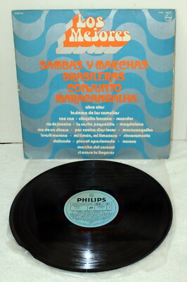 Los Mejores ~ Sambas Y Marchas ~ 1976 Philips 3002 ~ Latin Salsa Jazz LP
