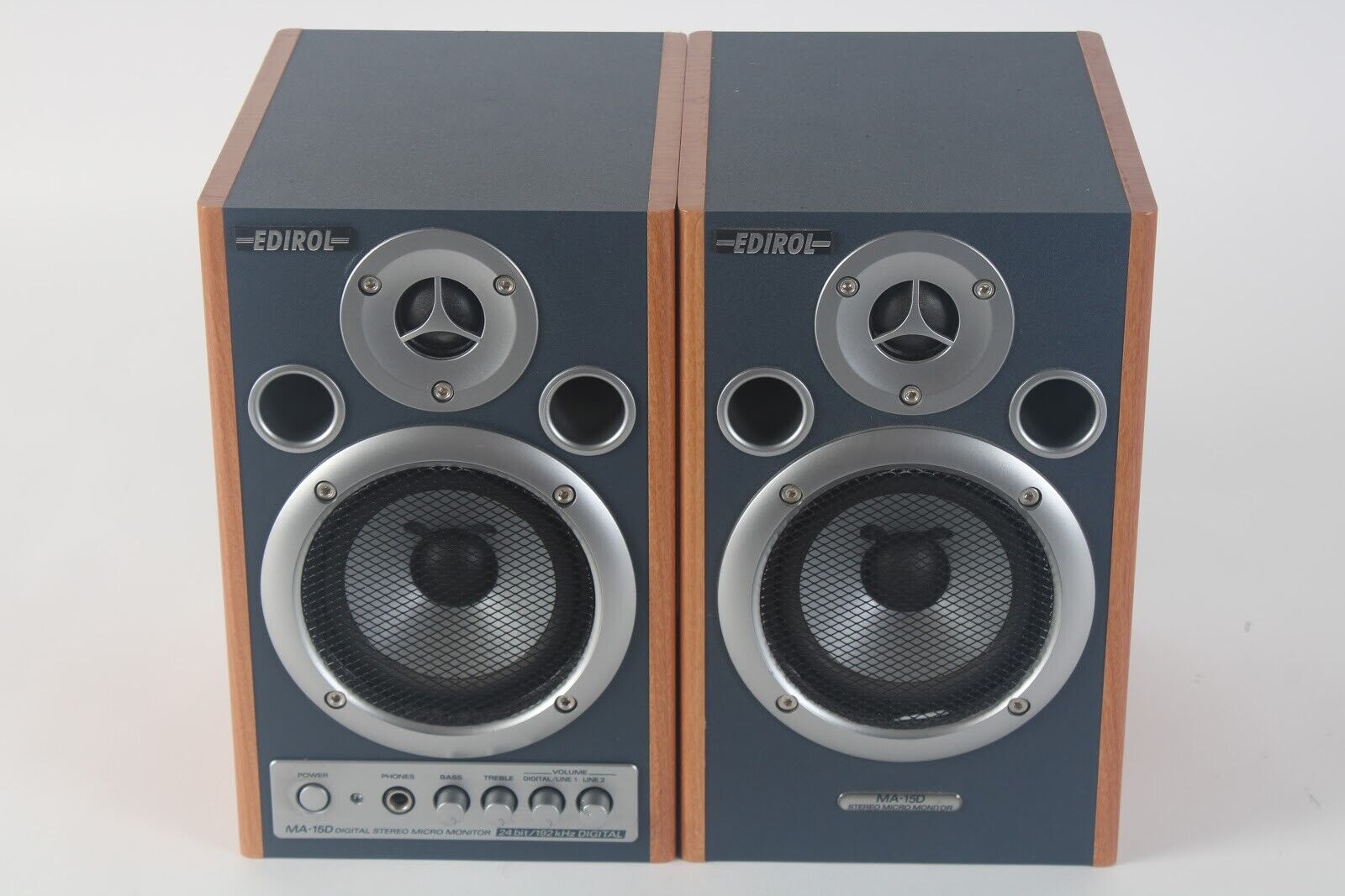 Roland Edirol MA-15D Powered Studio Speakers Pairs Brown - Audio - Grade B