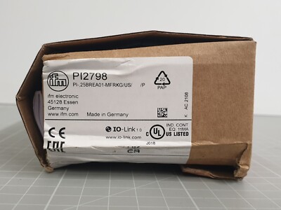 Ifm Electronic Drucksensor PI2798 -1.24 kPa bis 25 kPa M12 1 Öffner _0,5_5