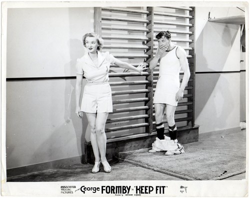 KEEP FIT 1937 George Formby Kay Walsh 10x8 LOBBY CARD