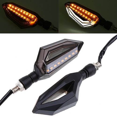 1 Paar Motorrad Blinker DRL Blinkleuchte LED 12V universal passend für Honda