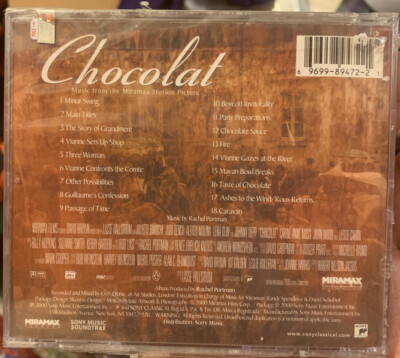CHOCOLAT * ORIGINAL SOUNDTRACK CD * SEALED * MUSIC RACHEL PORTMAN