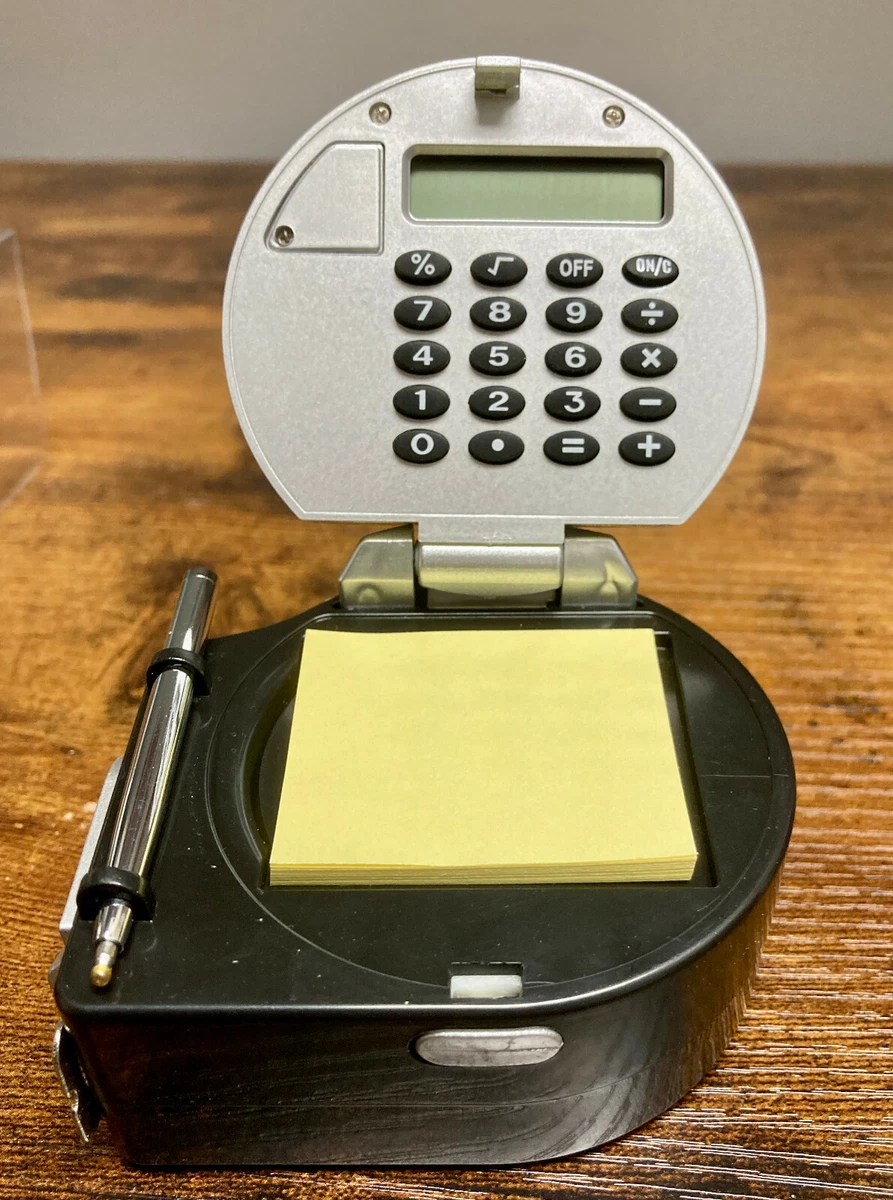 NEW Mad Man Multi Function 15 Tape Measure Calculator Pen and Pad