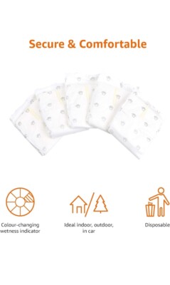 AmazonBasics  Male wrap-S Waist Disposable Dog Diapers Size S - Pack of 30