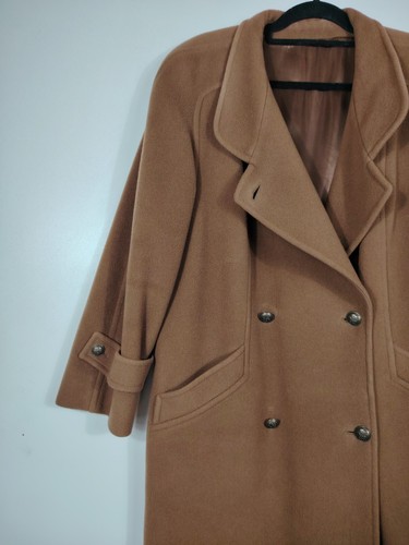 MCI Madame Collection Mantel Damen Kaschmir Schurwolle Lodenmantel Braun / A+ - Picture 10 of 16
