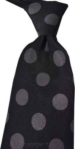 Corbata cuello Perry-Ellis 100% seda corbata cuello desgaste. corbata de diseñador nueva cuello hombre - Imagen 9 de 12