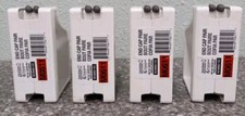 4 PAIR Amerimax 5 In. Traditional K-Style White Vinyl Gutter End Cap M0611 UL9