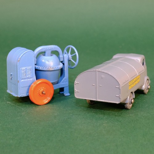 MATCHBOX LESNEY No38A KARRIER BANTAM REFUSE Collector And 3a Cement Mixer Boxed - Picture 8 of 13
