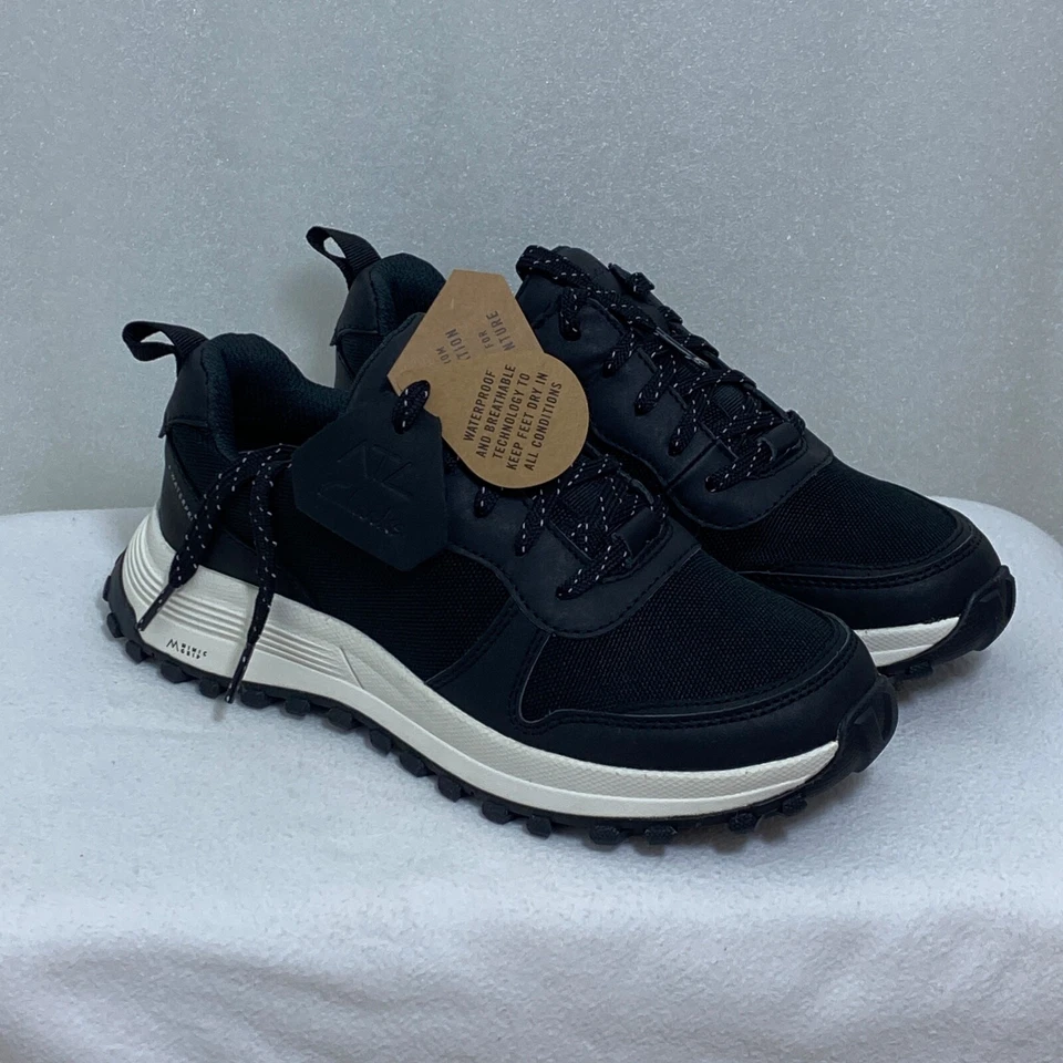 Clarks ATL Trek Free Tenis Para Mujer 6 Negro Combo Impermeable Zapatos con Cordones Foto 3 de 4