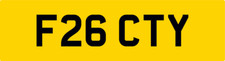 FELICITY CAR REG NUMBER PLATE F26 CTY - FEL FLICK FELLY FELICITI - ALL FEES PAID